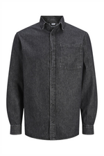JACK & JONES Jeans Hemd Black Denim