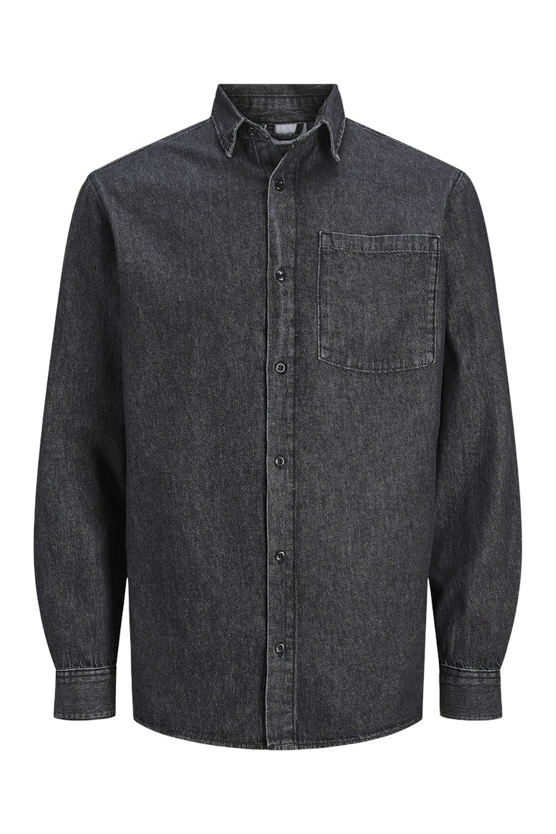 JACK & JONES Jeans Hemd Black Denim