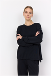 SOYACONCEPT Soft Bluse Schwarz