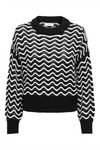 JDY Kurzer Pullover Black