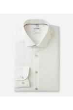 OLYMP Hemd Level 5 Body Fit Hellbeige