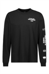 SUBLEVEL Backprint Longsleeve Dark Grey