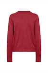 SOYACONCEPT Polokragen Pullover Rot