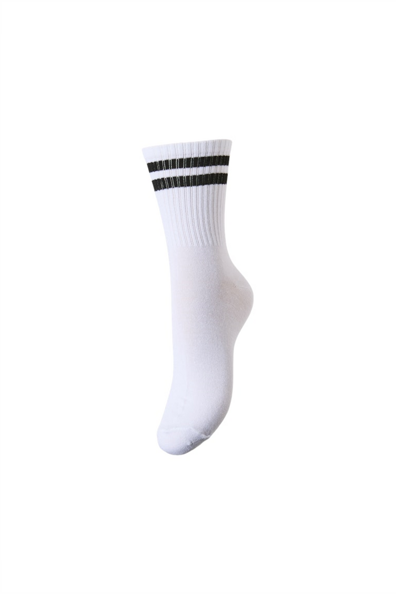 PIECES Tennis Socken Bright White