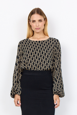 SOYACONCEPT Bluse Schwarz