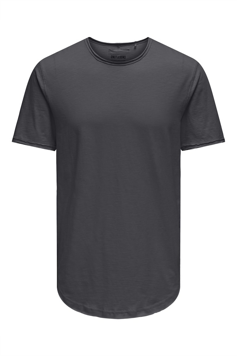 ONLY & SONS T-Shirt Grey Pinstripe