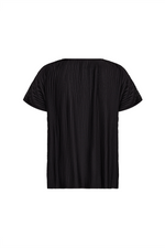 SOYACONCEPT Plissee Blusenshirt Schwarz
