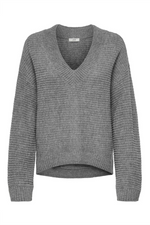 JDY V Neck Pullover Dezember Sky