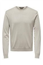 ONLY & SONS Leichter Pullover Silver Lining