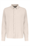 SUBLEVEL Struktur Hemd Light Beige