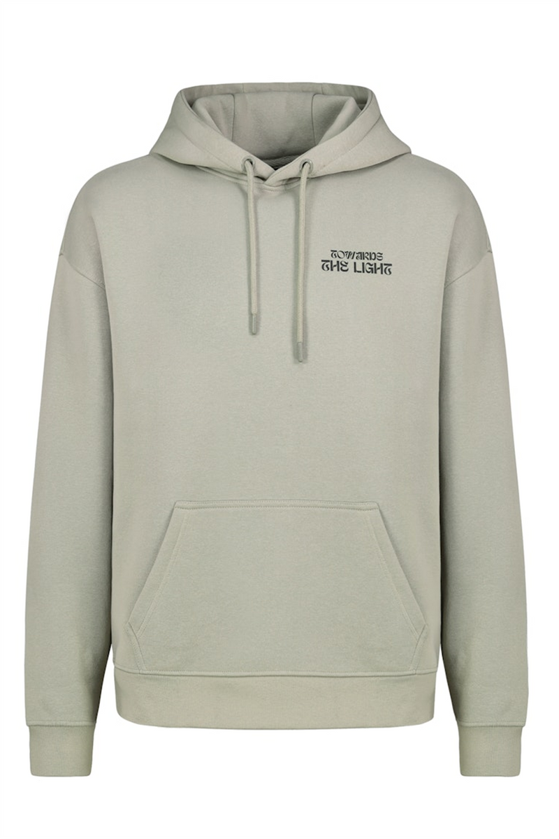 SUBLEVEL Backprint Hoodie Middle Green
