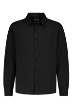 EIGHT 2 NINE Leinen Viskose Hemd Black