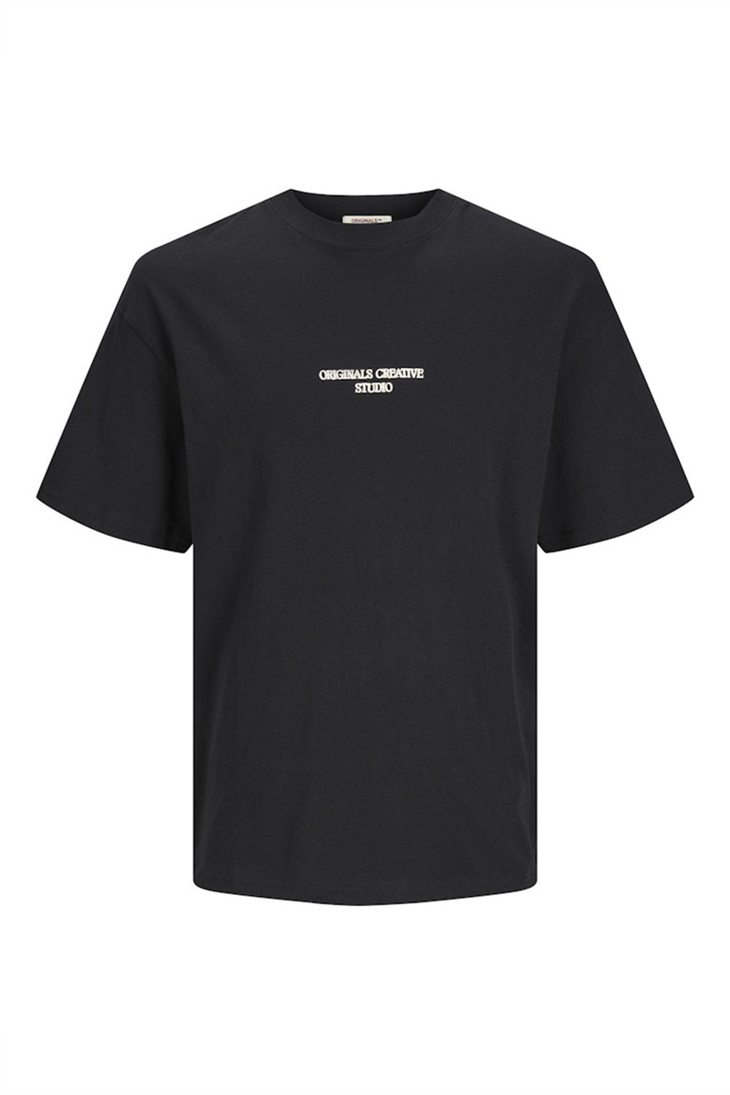 JACK & JONES Backprint T-Shirt Black