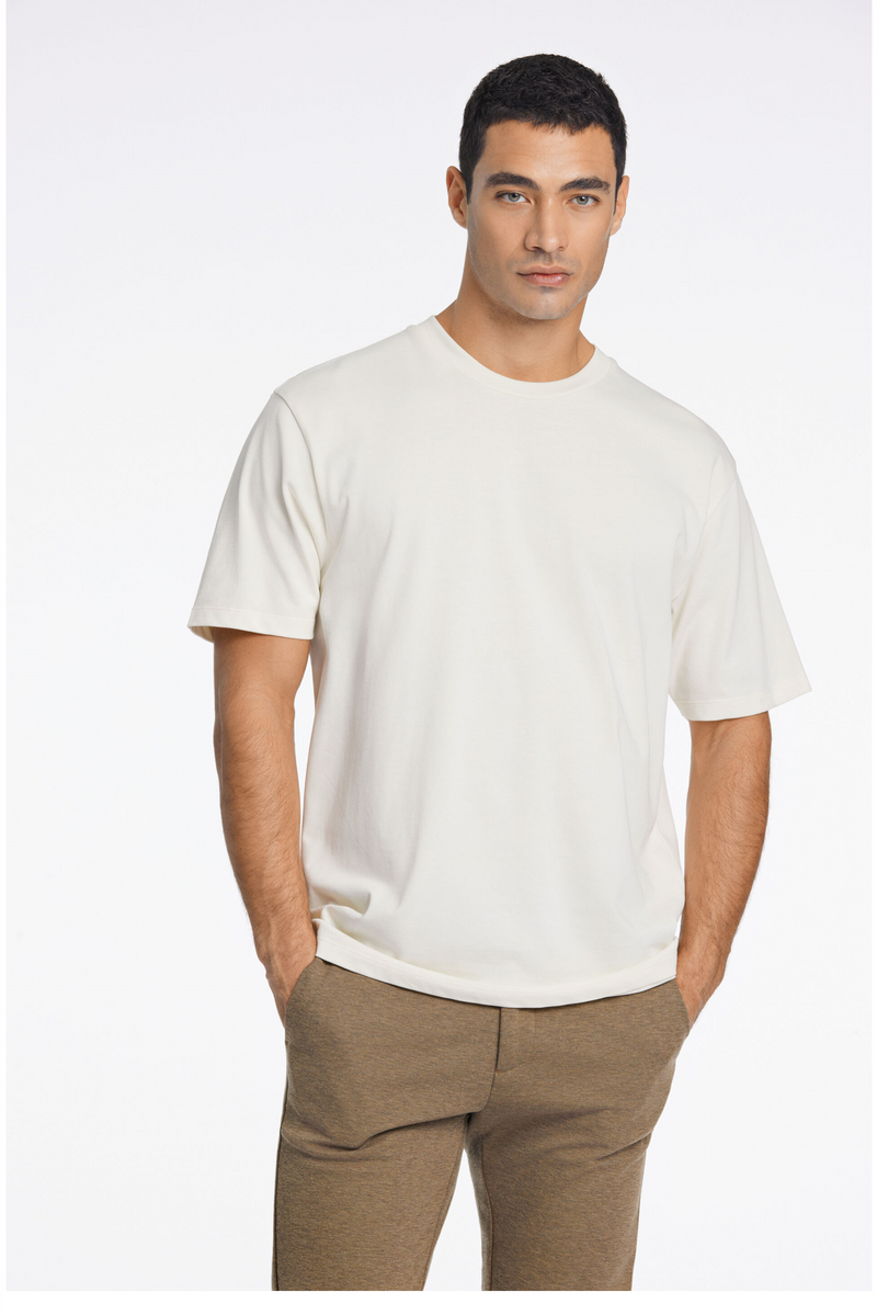 LINDBERGH Oversize T-Shirt Cream White