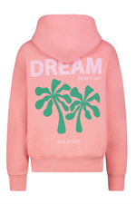 SUBLEVEL Backprint Hoodie Light Pink
