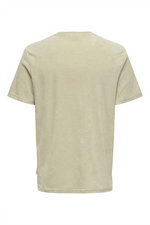 ONLY & SONS Frotte T-Shirt Silver Lining