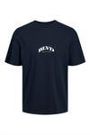 JACK & JONES Backprint T-Shirt Navy Blazer