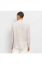 OLYMP Casual Leinen Hemd Regular Fit Beige