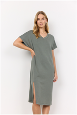 SOYACONCEPT Soft Kleid Staubiges Grün