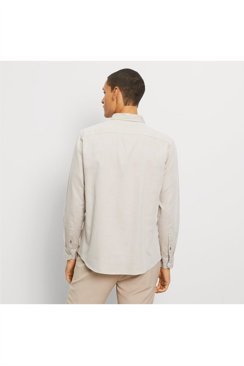 OLYMP Casual Hemd Regular Fit Beige