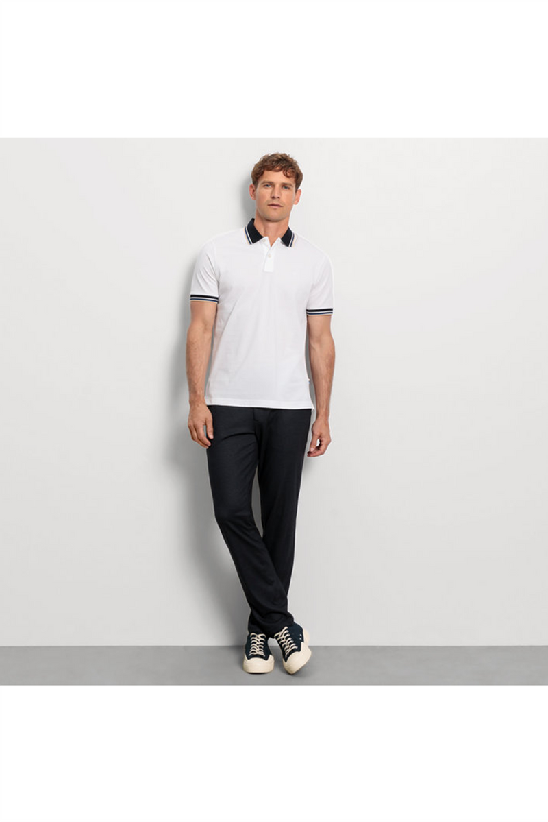 OLYMP Poloshirt Weiss