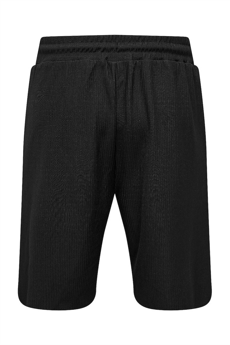 ONLY & SONS Pleated Shorts Black