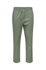 ONLY & SONS Leinen Pant Sea Spray