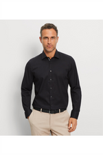 OLYMP Hemd Level 5 Body Fit Schwarz