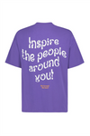 SUBLEVEL Backprint T-Shirt Dark Purple