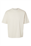 SELECTED HOMME Loose T-Shirt Oatmeal