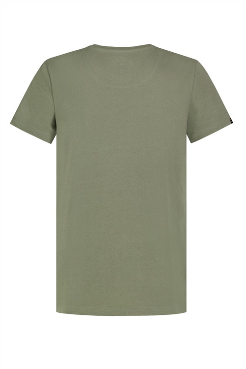 EIGHT 2 NINE Basic T-Shirt Middle Green