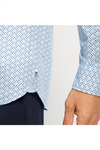 OLYMP Casual Hemd Regular Fit Bleu