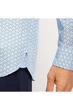 OLYMP Casual Hemd Regular Fit Bleu