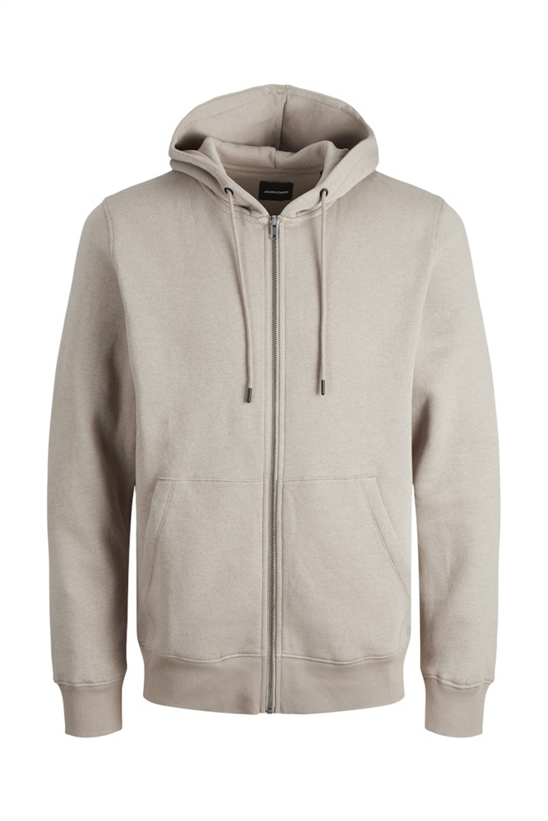 JACK & JONES Kapuzen Sweatjacke Moonbeam