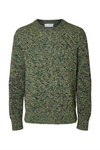 SELECTED HOMME Strick Pullover Sky Captain Twist