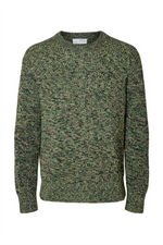 SELECTED HOMME Strick Pullover Sky Captain Twist