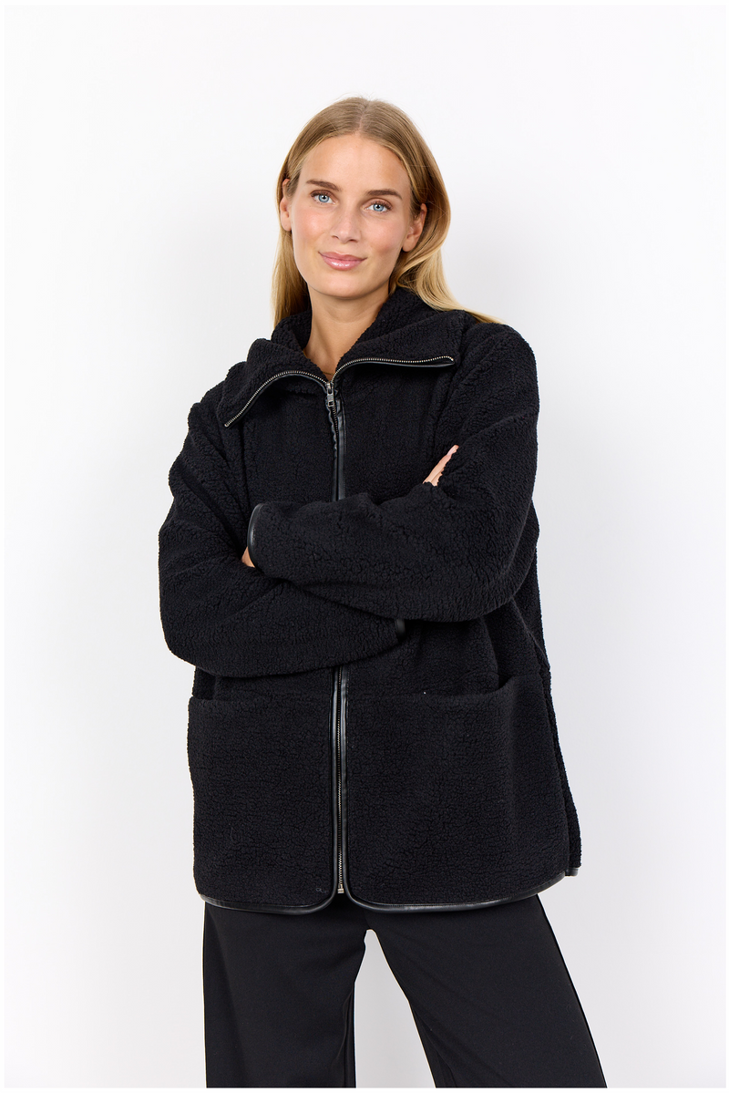 SOYACONCEPT Teddy Jacke Schwarz