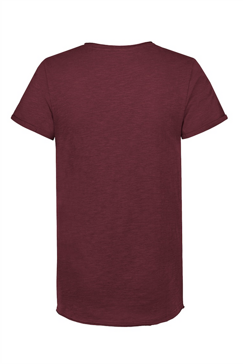 SUBLEVEL Long T-Shirt Dark Red