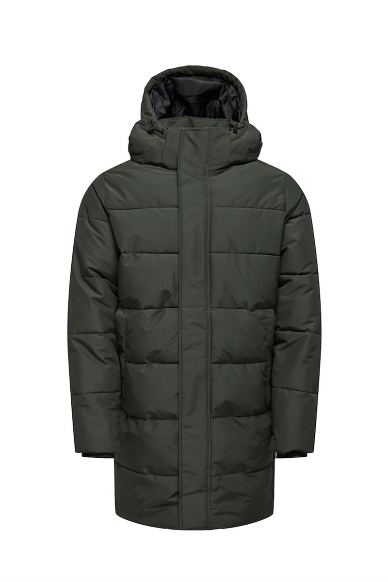 ONLY & SONS Winter Quilted Jacke Peat