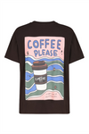 SUBLEVEL Backprint T-Shirt Dark Brown
