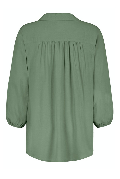 SUBLEVEL Bluse Middle Green