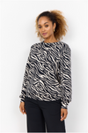 SOYACONCEPT Blusenshirt Schwarz