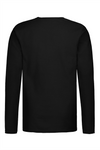 EIGHT 2 NINE Struktur Longsleeve Black