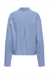 ONLY Leinen Bluse Bel Air Blue