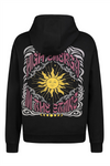 SUBLEVEL Backprint Hoodie Dark Grey