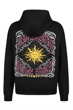 SUBLEVEL Backprint Hoodie Dark Grey