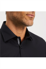 OLYMP Hemd Level 5 Body Fit Schwarz