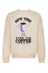 EIGHT 2 NINE Backprint Sweatshirt Light Beige