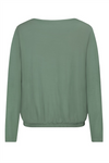 SUBLEVEL Langarm T-Shirt Dark Green