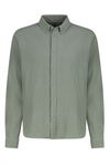 SUBLEVEL Struktur Hemd Middle Green